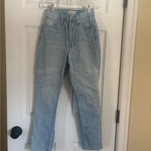 Madewell curvy prefect vintage Jeans